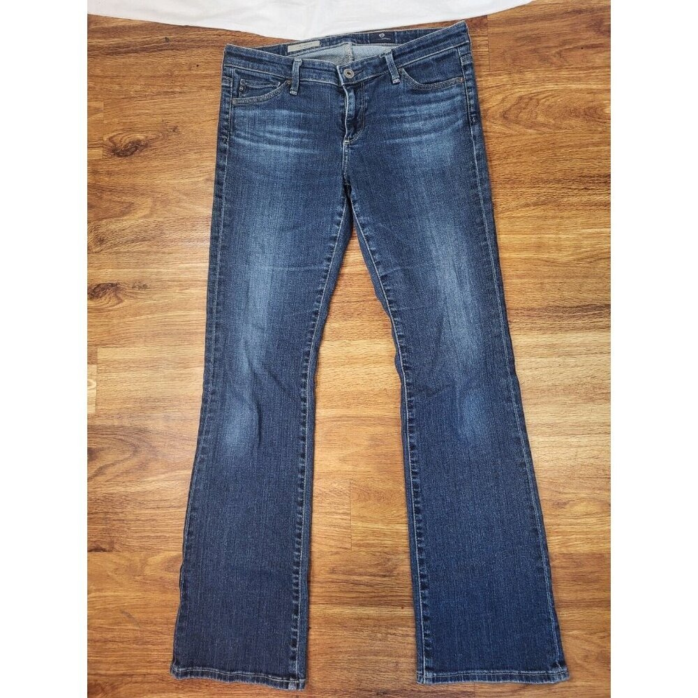 AG Adriano Goldschmied Women's Blue Boot Cut Jeans